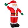 Papai Noel Inflavel Natal Natalino Festa Fim de Ano Decoraçao Enfeite Casa Loja Shopping Entrada com - 4