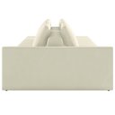 Ver imagem 3 de Sofá Ilha Modulado Milos 342cm Puff Lateral Veludo Bege G33 - Gran Belo