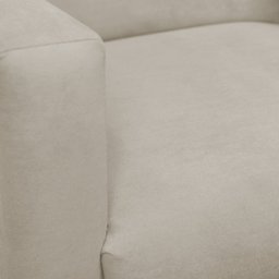 Kit 4 Poltronas Decorativa Sala e Quarto Nina Suede Herrero:bege - 5 Kit 4 Poltronas Decorativa Sala e Quarto Nina Suede Herrero:bege - 5