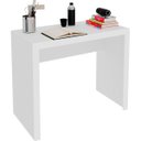 Ver imagem 1 de Mesa para Escritório Escrivaninha 90 Cm Branco