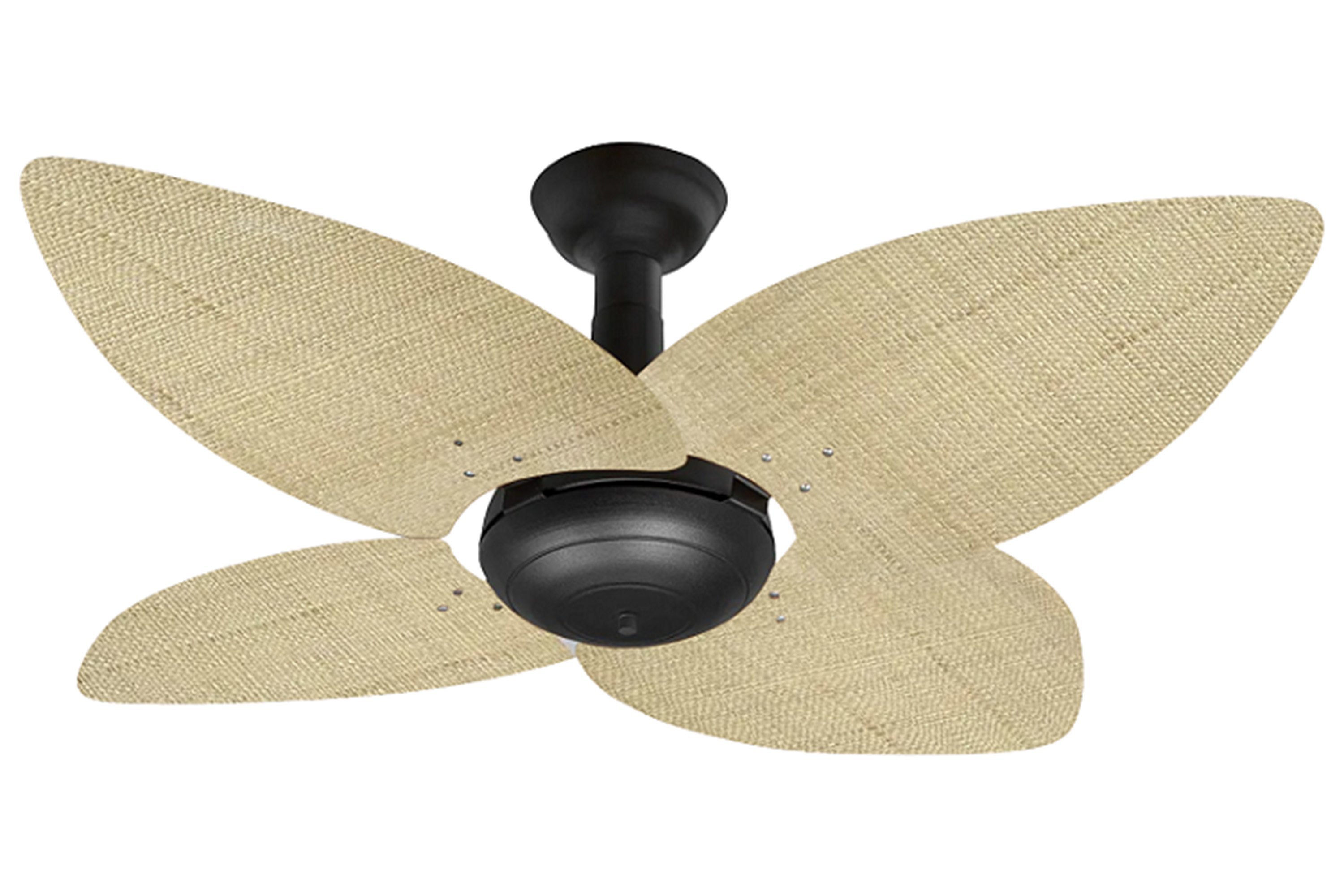 Ventilador de Teto Office Jet Aspen Venti-Delta Preto Rattan Natural ...