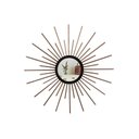 Ver imagem 1 de Espelho decorativo de parede redondo com moldura pequeno Mini Cintilante Rose Gold