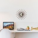 Ver imagem 3 de Espelho decorativo de parede redondo com moldura pequeno Mini Cintilante Rose Gold