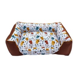 Caminha para Cachorro Retangular Caramelo 100% Algodão Duz Pets - Espaço e Conforto para Esticar:m - 1
