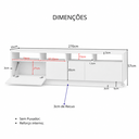Ver imagem 5 de Rack para TV em MDF Estante 2.70m