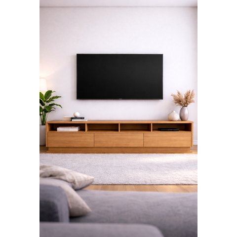 Rack para Tv em Mdf Estante 2.70m