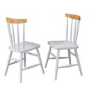 Ver imagem 7 de Mesa de Jantar Udine com 4 Cadeiras Branco e Natural 160x80