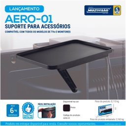 Suporte Tv Fixo Samsung 50 Pol Parede Painel + Suporte Multi - 4