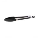 Ver imagem 1 de Jogo 2 Pegadores Salada Inox Silicone Preto 27,5cm Mimo Style