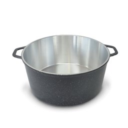Panelão Fundido Alumínio Batido 36cm Panela Grande - Preto - 1