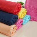 Ver imagem 6 de Kit 35 Toalhas Social Fina Bianca 100% Algodão Toque Macio Boa Absorção Barra Etamine 21x31cm