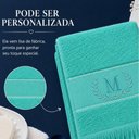 Ver imagem 5 de Kit 35 Toalhas Social Fina Bianca 100% Algodão Toque Macio Boa Absorção Barra Etamine 21x31cm