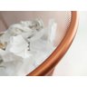 Lixeira de Escritorio Rose 10 Lts - Rosê Gold - 6