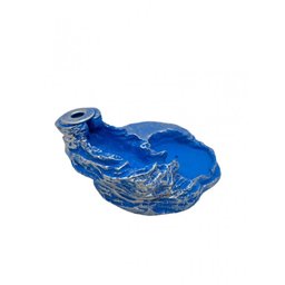 Incensário Cascata 4,5 Cm Universal Resina - Selecione a Cor:azul Claro - 3
