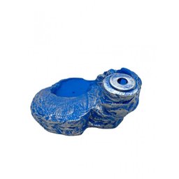 Incensário Cascata 4,5 Cm Universal Resina - Selecione a Cor:azul Claro - 1