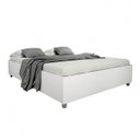 Ver imagem 2 de Quarto de Casal Completo com Guarda-Roupa, Cama Box e 2 Mesa de Cabeceiras Livia Espresso Móveis