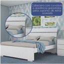 Ver imagem 6 de Quarto de Solteiro Completo com Guarda-Roupa, Cama e Penteadeira Mari Espresso Móveis