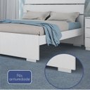 Ver imagem 7 de Quarto de Solteiro Completo com Guarda-Roupa, Cama e Penteadeira Mari Espresso Móveis