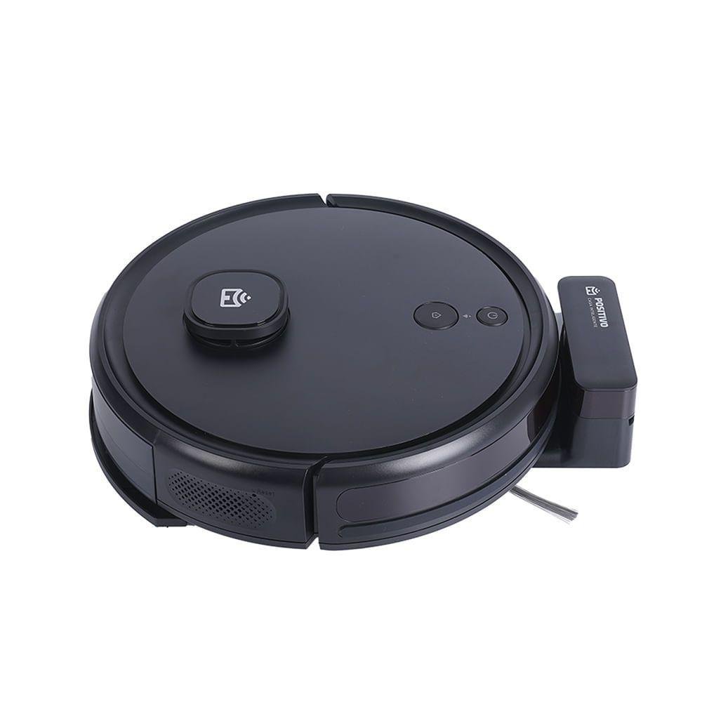 Robô Aspirador Smart Wi-fi Autolimpante Pra2000 Positivo - Aspira, Passa Pano, Retorna À Base e - 8