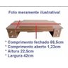 Móvel para Máquina de Costura Doméstica com 4 Gavetas - 5