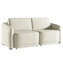 Ver imagem 1 de Sofá Cama Modulado Retrátil e Reclinável Decorativo Varsóvia 176cm Veludo Bege G33 - Gran Belo