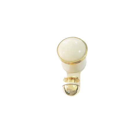 Cabide Doumo Plus Bege com Dourado - 2060e74bedo