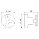 Ver imagem 4 de Acabamento para Registro Docol Novo Trio 01257906