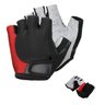 Luva Ciclismo Gel Preto e Vermelho Meio Dedo Mtb Speed Bicicleta:gg - 1