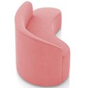 Ver imagem 7 de Sofá 4 Lugares para Sala 220cm Orgânico Wendi Suede Rosê I01 - Mpozenato