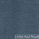 Ver imagem 7 de Divã Recamier Curvo Sala de Estar Inglaterra Lado Esquerdo 180cm Linho Azul Royal - Incasa Decor