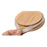 Pote Hermético Vidro C/ Tampa de Bambu 1500 Ml 10x15cm - 3