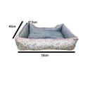 Ver imagem 6 de Cama Caminha Gato Cao Pet Cachorro Espaçoso Macio Confortavel Colchonete Aconchegante Lavavel Animal