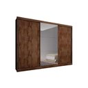 Ver imagem 4 de Guarda Roupa Casal 3 Portas de Correr e 6 Gavetas c/ Espelho Sollo Plus Branco - Novo Horizonte