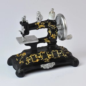 Enfeite Máquina de Costura Retrô em Resina