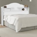 Ver imagem 1 de Cabeceira para Cama Box Casal 2 Nichos Evelyn Carmolar