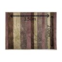 Ver imagem 3 de Tapete para Quarto ,sala ,escritório 2,00 X 3,50 Pelo Macio.:listrado Capuccino