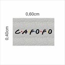Ver imagem 2 de Tapete Capacho C a F o F o / Cafofo 60x40cm.