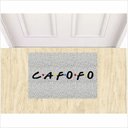 Ver imagem 1 de Tapete Capacho C a F o F o / Cafofo 60x40cm.