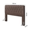Ver imagem 4 de Cabeceira para Cama Box Queen Grécia Carmolar