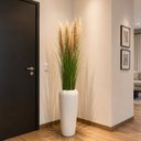 Ver imagem 1 de Vaso Decorativo Fibra de Vidro Florida P 65cm Branco Fosco Lindo Vaso