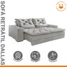 Sofá Reclinável 4 Lugares 250cm Dallas - 2