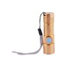Lanterna Recarregável Mini Gold Led Cree USB Flash Light Rechargeable MINIGOLD-ST - 1