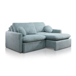 Sofá Cama Oslo Luxo Retrátil Almofadas Soltas 1.80m Veludo Jc Estofados - 2