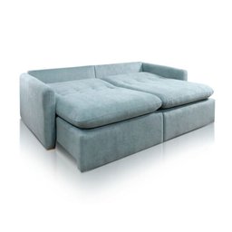 Sofá Cama Oslo Luxo Retrátil Almofadas Soltas 1.80m Veludo Jc Estofados - 4