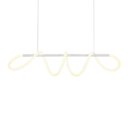 Ver imagem 2 de Lustre Pendente Taschibra Zurique Led Bivolt Branco 3000k Luz Amarela 15051075