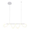 Ver imagem 1 de Lustre Pendente Taschibra Zurique Led Bivolt Branco 3000k Luz Amarela 15051075