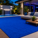 Ver imagem 5 de Grama Sintética Azul 30m² 20mm 1x30m com Proteção UV e Antifungos Rm Decor
