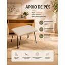 Ver imagem 7 de Easy Cozy Poltrona de Balanço com Apoio para Os Pés – Conforto e Relaxamento Bege