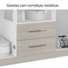 Guarda-Roupa Casal 6 Portas e 2 Gavetas Fortaleza  - 6