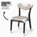 Ver mais imagens de Kit 6 Cadeira de Jantar Madeira Maciça Floripa Estofada Premium Ergonomica Confortável Di Franco